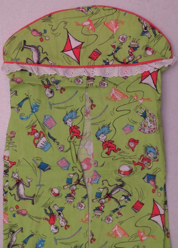 Vintage Cat in the Hat diaper stacker