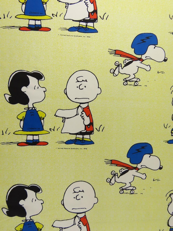 Vintage Peanuts Twin coverlet