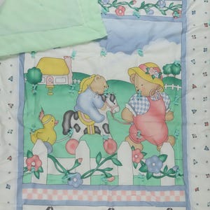 Vintage Teddy Bear small blanket