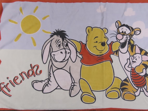Vintage Winnie the Pooh beach towel