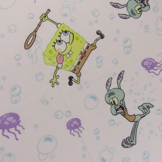 Vintage Spongebob Squarepants Twin flat sheet