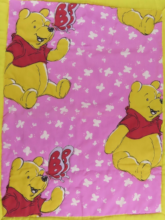 Vintage Winnie the Pooh small blanket or playmat
