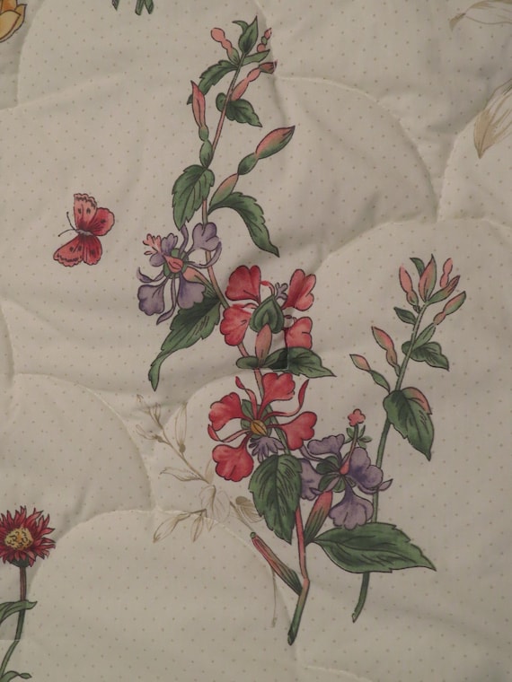 Vintage Floral Twin bedspread