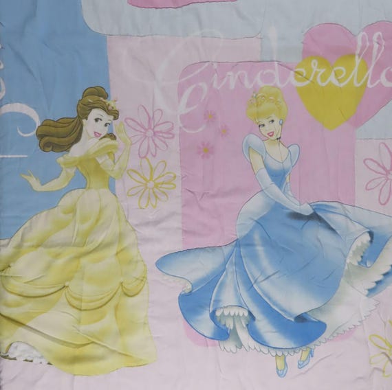 Vintage Disney Princess toddler comforter