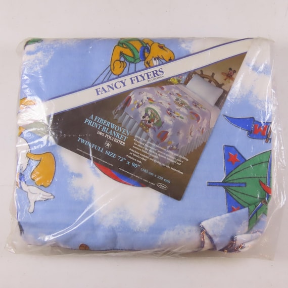 Vintage Mickey Mouse Twin/full blanket -New in package