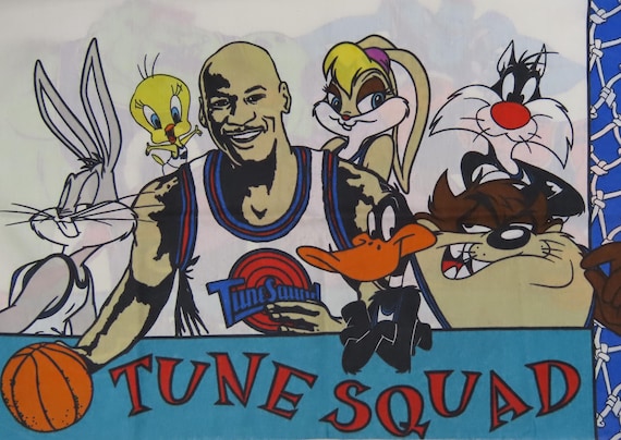 Vintage Space Jam standard pillowcase