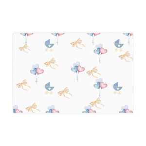 Whimsical Baby Shower Gift Wrap