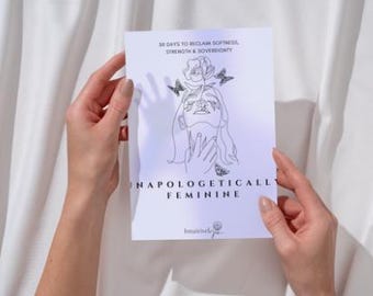 Feminine Energy Workbook: 30-Day Archetype Healing Journal (Printable PDF)