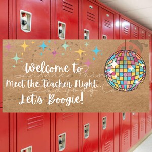 Back To School Banner, Custom Party Banner, Painted Party Banner, First Day Of School Banner, Custom Teacher Banner, Back To School Sign