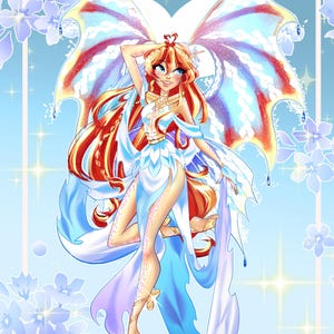 Bloom Winx Club Original Design Poster