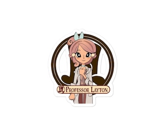 Pegatina de Calli Professor Layton