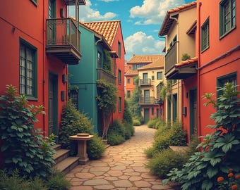 Whispering Streets Of Color