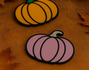 Posavasos de calabaza / Posavasos de Halloween / Decoración de mesa otoñal / Juego de posavasos impresos en 3D