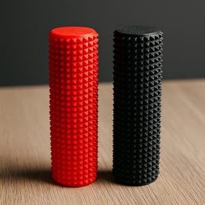 Set van 2 fidgetrollers met dubbele textuur – stressverlichting, angsthulpmiddel, handtherapie en focustool – vergelijkbaar met Ouchie-speelgoed
