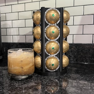 Nespresso Vertuo Pod Holder – Coffee Capsule Organizer for 25+ Pods