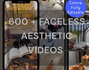 600+ Faceless Instagram Reels Templates: Canva Editable Content Kit (PDF Download)