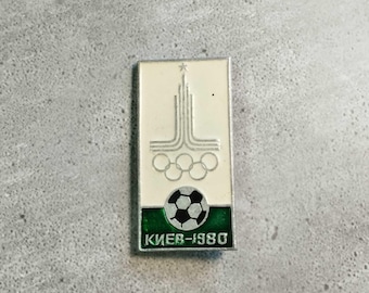 Football Olympiad Kyiv 1980 USSR Metal badge