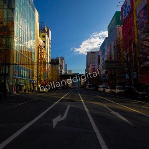 Colours of Tokyo, Japan - Digital Print Wallpaper Desktop Background