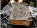 Embossed Tree of Life Leather Journal: Handmade Book of Shadows, Grimoire product logo