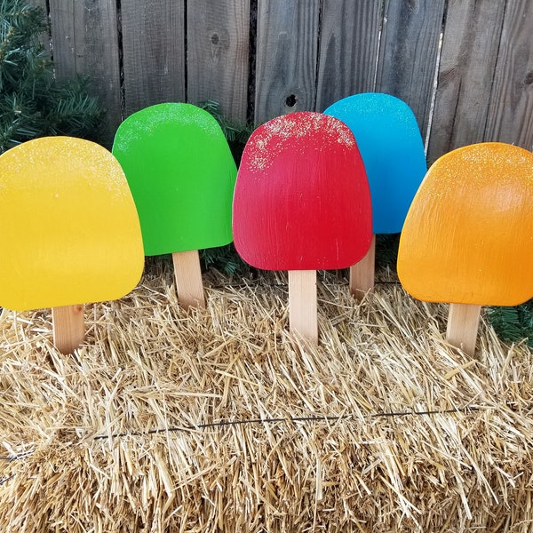 Gumdrop Candy Yard Stakes; Candy Yard stakes; Cand Christmas Decoration