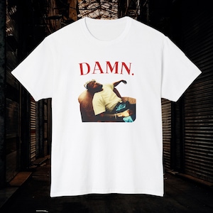 Music Lover Tee, Kendrick Lamar Shirt,  Damn, Unisex Graphic Tee, Concert Apparel, Hip Hop Fan Gift, Rap Merchandise