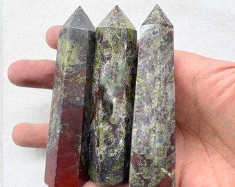 Drakenbloed Jaspis-toren | Drakenbloedsteenpunt | Kracht, moed en hartgenezing