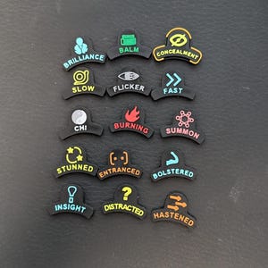 Malifaux condition tokens - Ten Thunders