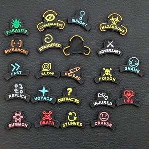 Malifaux Condition tokens - Explorers Society