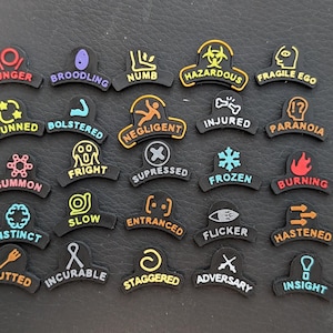 Malifaux Condition tokens- Neverborn