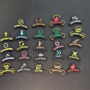 Malifaux condition tokens - Resurrectionists