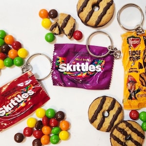 Candy keychain, unique keychain gifts