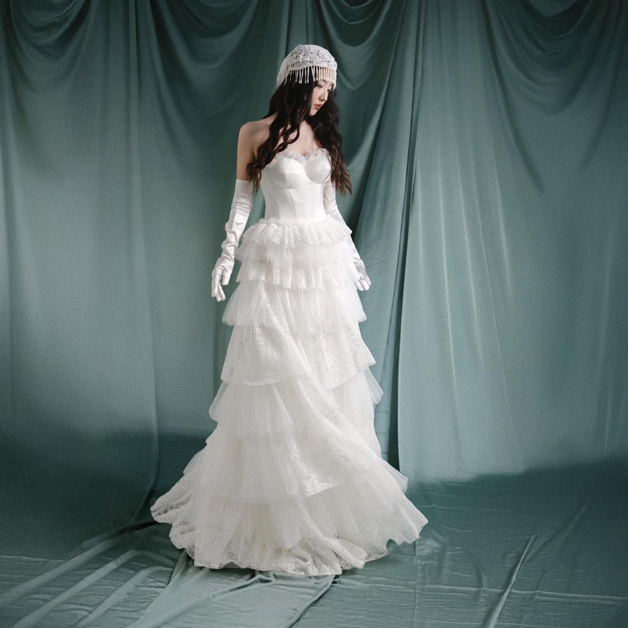 english factory lace up dress English Factory