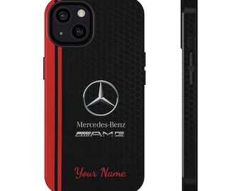 Funda para teléfono Mercedes Benz, funda personalizada AMG para iPhone y Samsung, regalo para amantes de los coches, funda personalizada para teléfono Mercedes - cargador inalámbrico para teléfono
