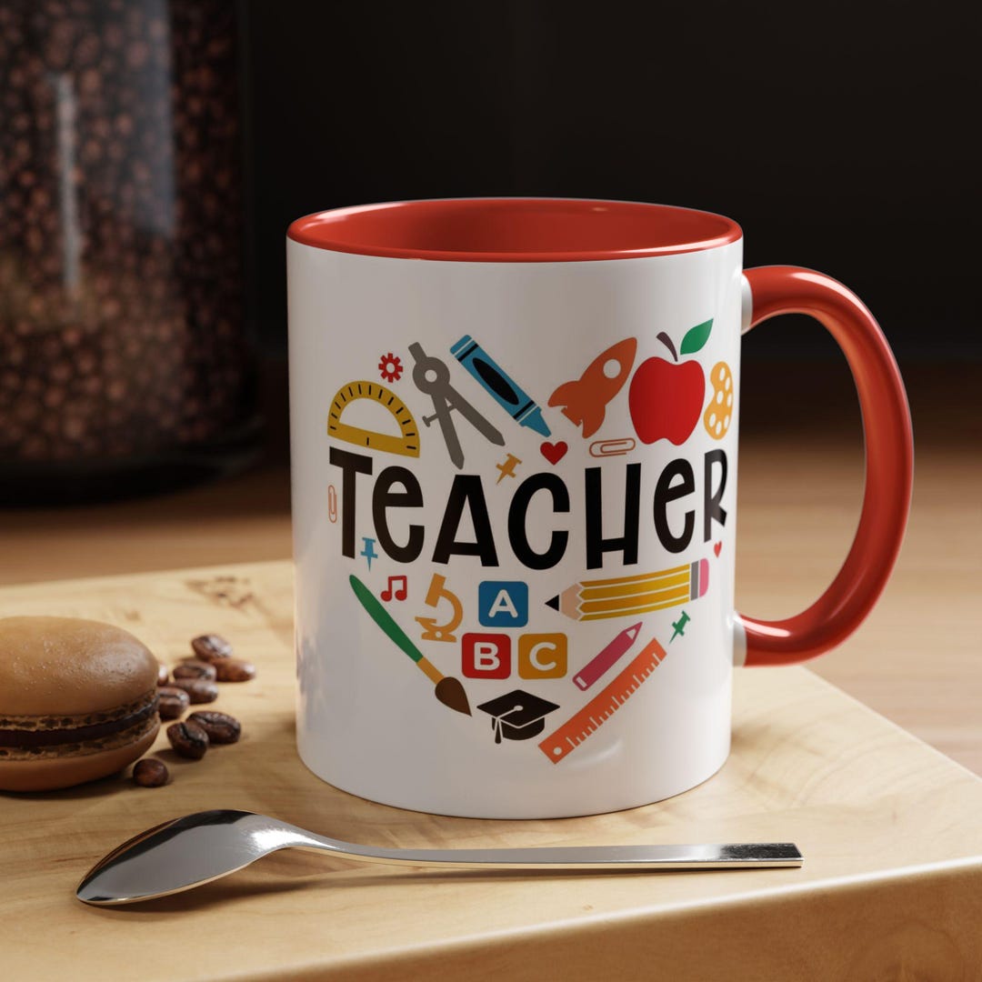 Personalized Teacher Appreciation Gift Mug, Teacher Gift - End of Term ...