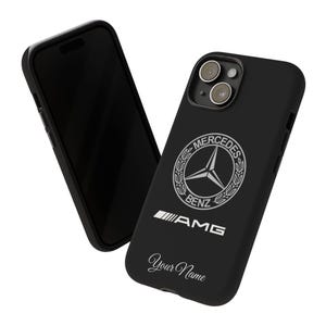 Custom Mercedes AMG Phone Case - Personalized  iPhone & Samsung cover  -  Luxury Car Design - Automotive Gift for him