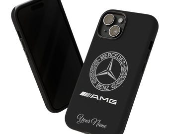 Funda personalizada para teléfono Mercedes AMG - Funda personalizada para iPhone y Samsung - Diseño de coche de lujo - Regalo automovilístico para él