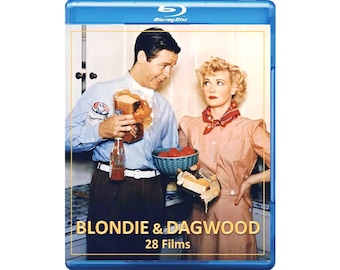 Coleção completa de filmes Blondie & Dagwood: 28 filmes em Blu-ray