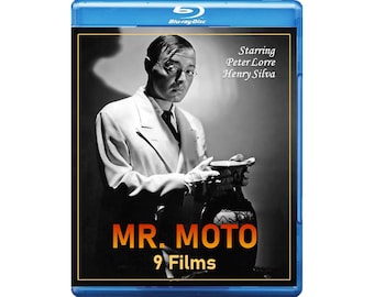 Coleção completa de 9 filmes do Sr. Moto, de Peter Lorre [1 disco Blu-ray]