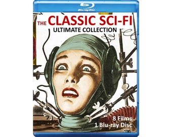Coleção Clássica de Ficção Científica Definitiva - 8 Filmes em Blu-ray - Região Livre