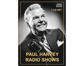 Paul Harvey Radio Shows, Box Set com 7 CDs [CDs de áudio]