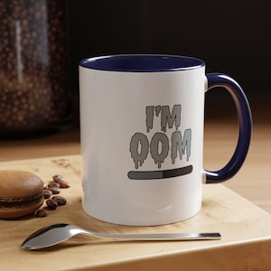 Coffee Mug, World of Warcraft OOM Mana Ceramic Gift for Friends, Coffee Lover, Gamer Mug, Gaming Gift, Funny Coffee Cup, Geek Mug