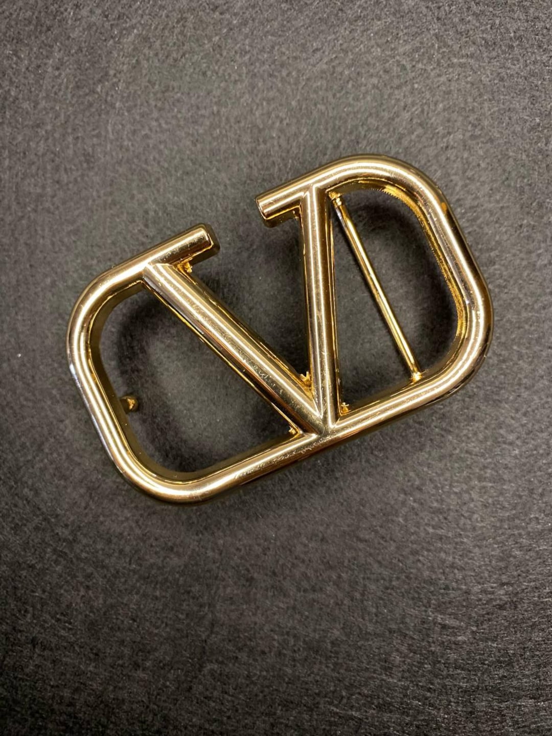 Ceinture Valentino Couture Dorée - Taille 70 - Boucle Grande Et Rare - Neuf Sans étiquette