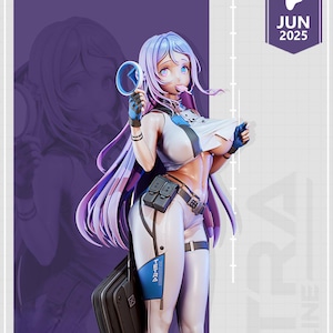 Folkwang From Godness of Victory Nikke - 3D STL File |  Resin Stl File | FDM Stl File | Instant Download STL | Fan Art Figurine