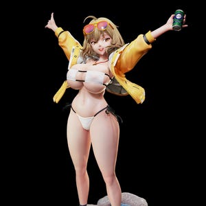 Anis Bikini Summer From NIKKE Godness Of Victory - 3D STL File |  Resin Stl File | fdm Stl File | Instant Download STL | Fan Art Figurine