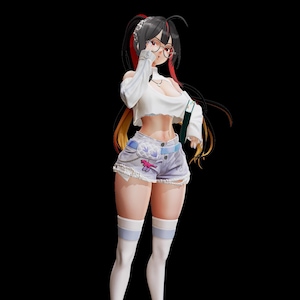 Moran From Nikke Godness Of Victory - 3D STL File |  Resin Stl File | FDM Stl File | Instant Download STL | Fan Art Figurine