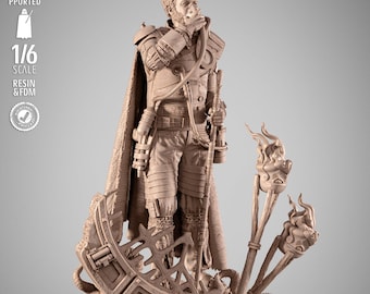 Modello STL per stampa 3D di figure in resina - Diorama di alta qualità