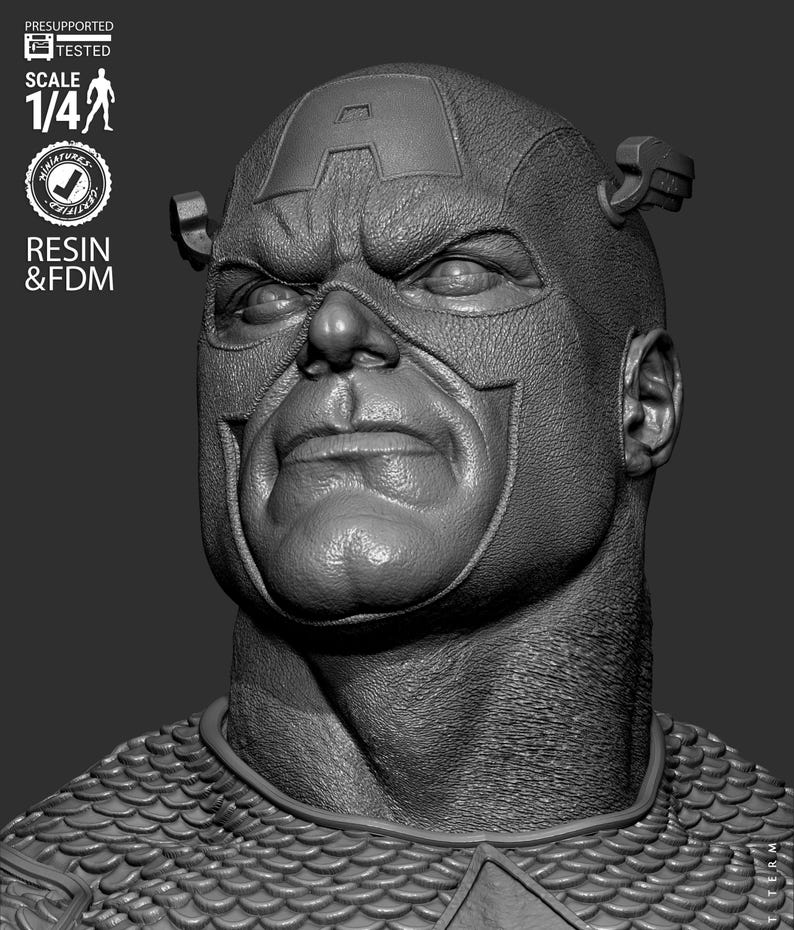 STL Model for Resin Printer Figure 3D Printing - High Quality Diorama ...