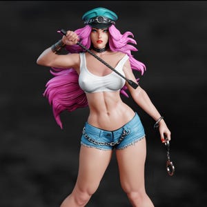 Street fighter poison figure - Etsy 日本