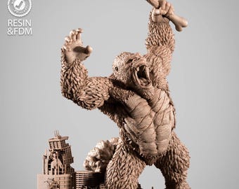 Modelo STL para impresión 3D de figuras en impresoras de resina - Diorama de alta calidad