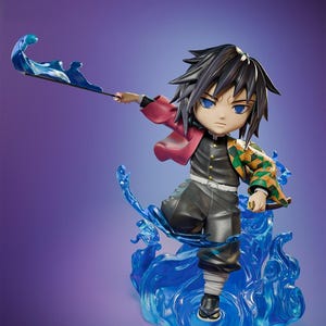 Giyu Tomioka From Demon Slayer - 3D STL File |  Resin Stl File | FDM Stl File | Instant Download STL | Fan Art Figurine